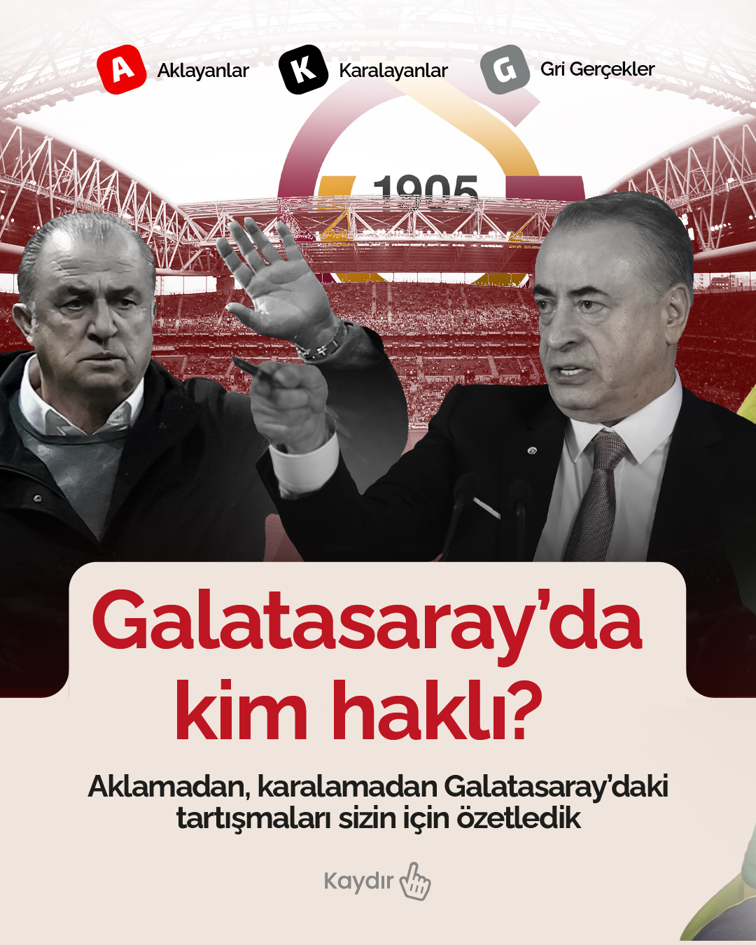 Galatasaray Da Kim Hakli Gri Tv Aklamaz Karalamaz